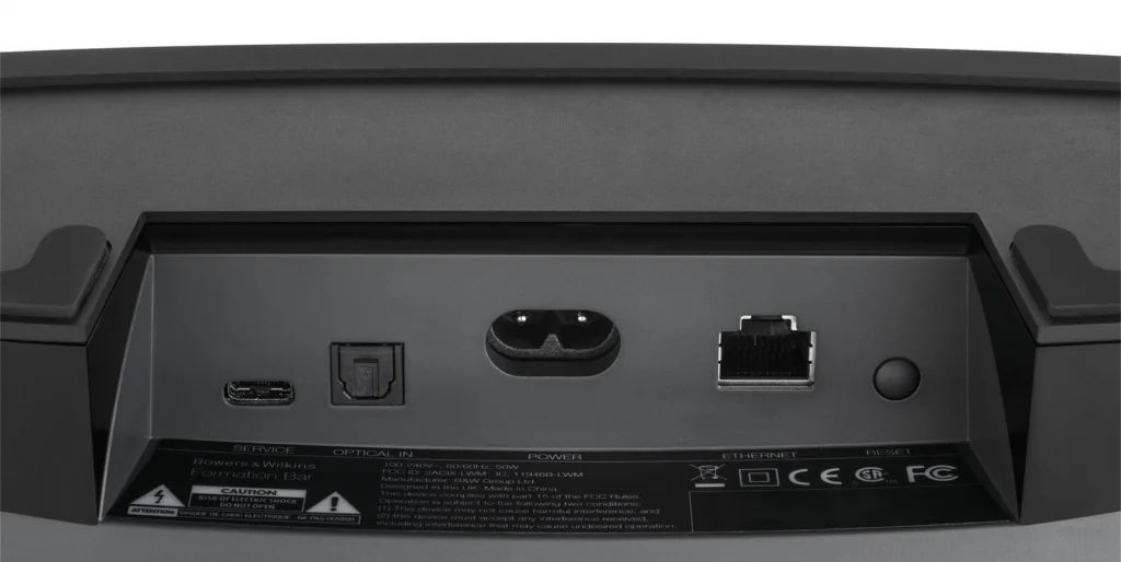Bowers & Wilkins Formation Bar Bowers & Wilkins Formation Bar