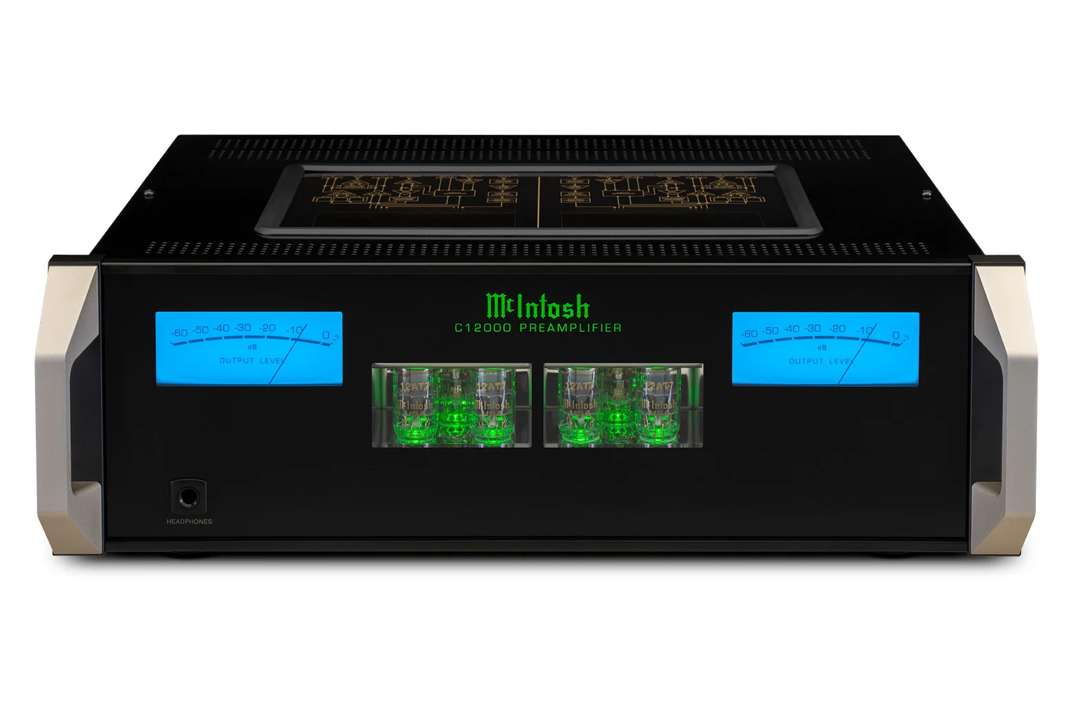 Твердотельный и ламповый предусилитель McIntosh C12000