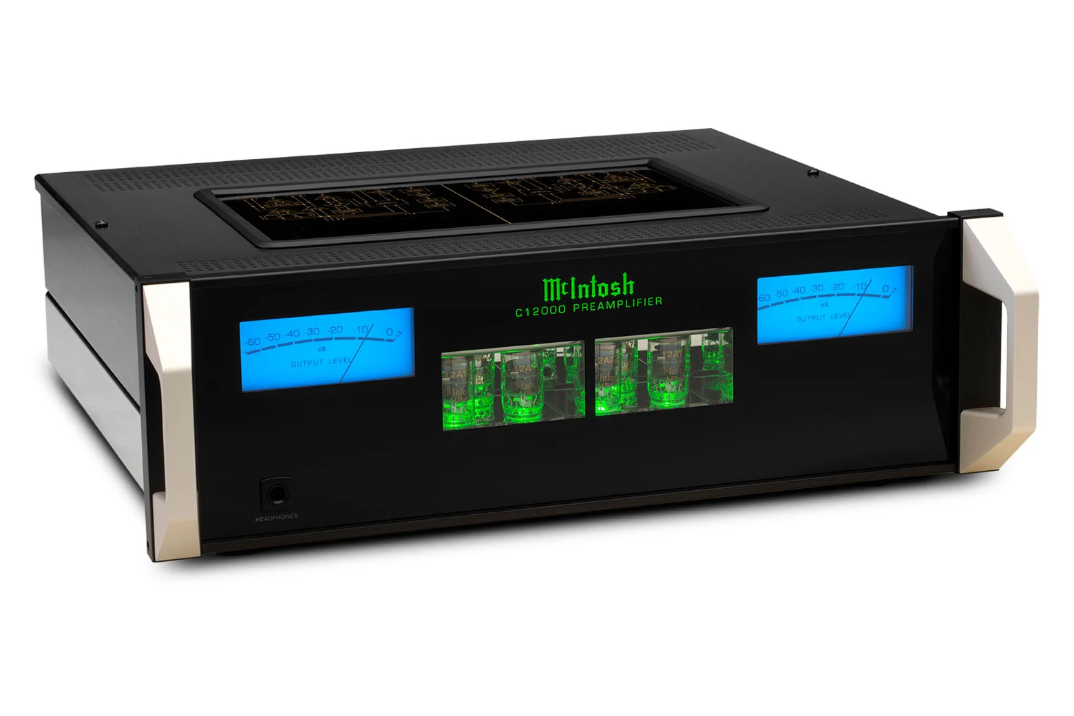 Твердотельный и ламповый предусилитель McIntosh C12000