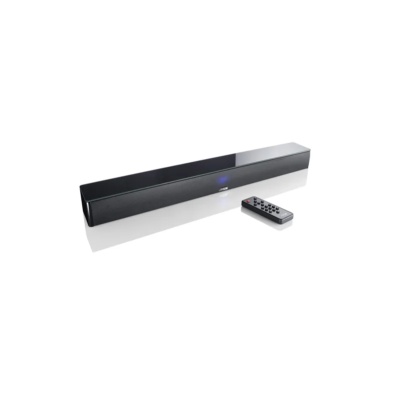 Canton Sound M Black, вид сверху под углом на стеклянную панель