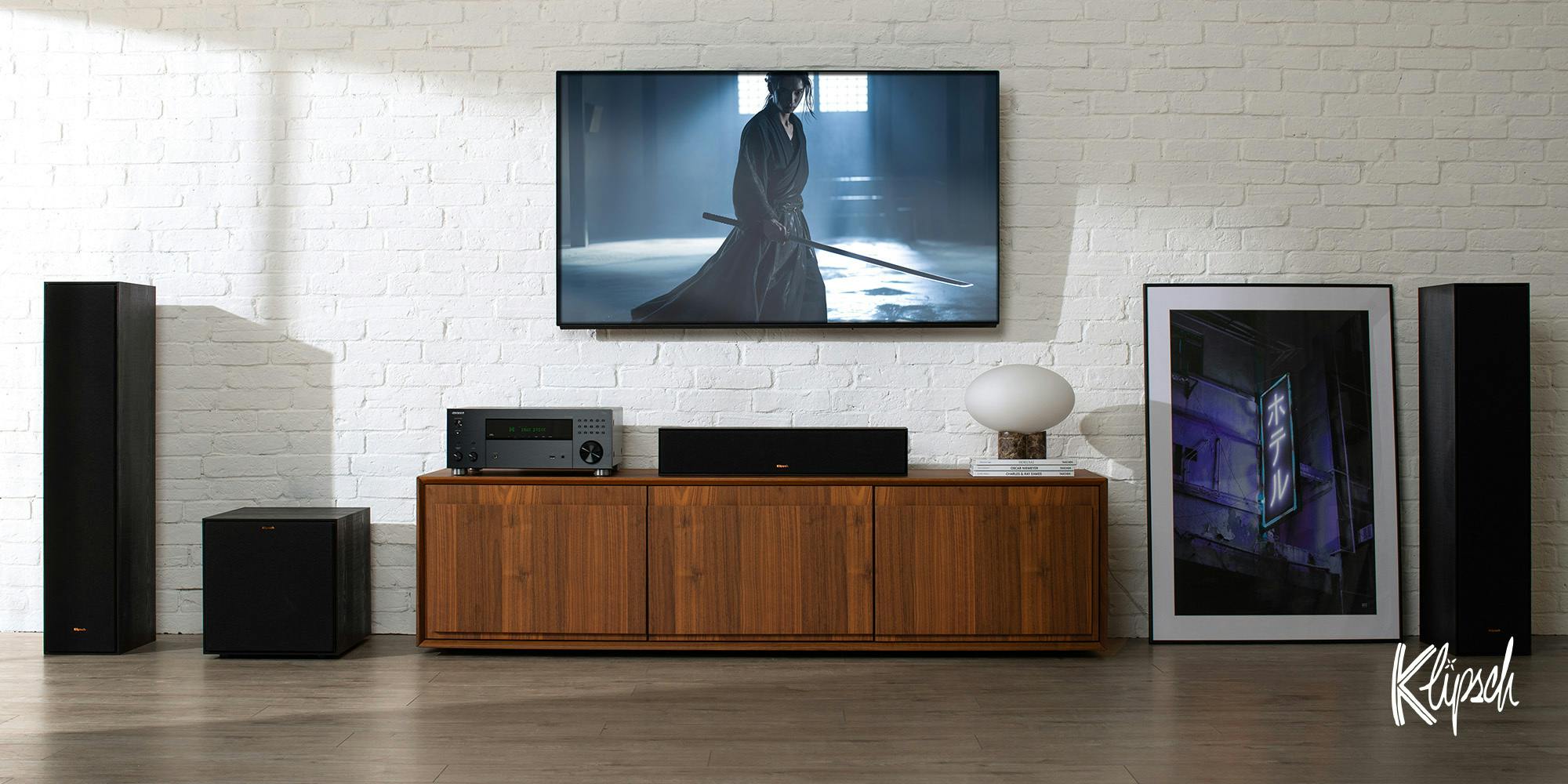 Onkyo TX RZ30 с системой Klipsch и Samurai Film md res 2000x1000