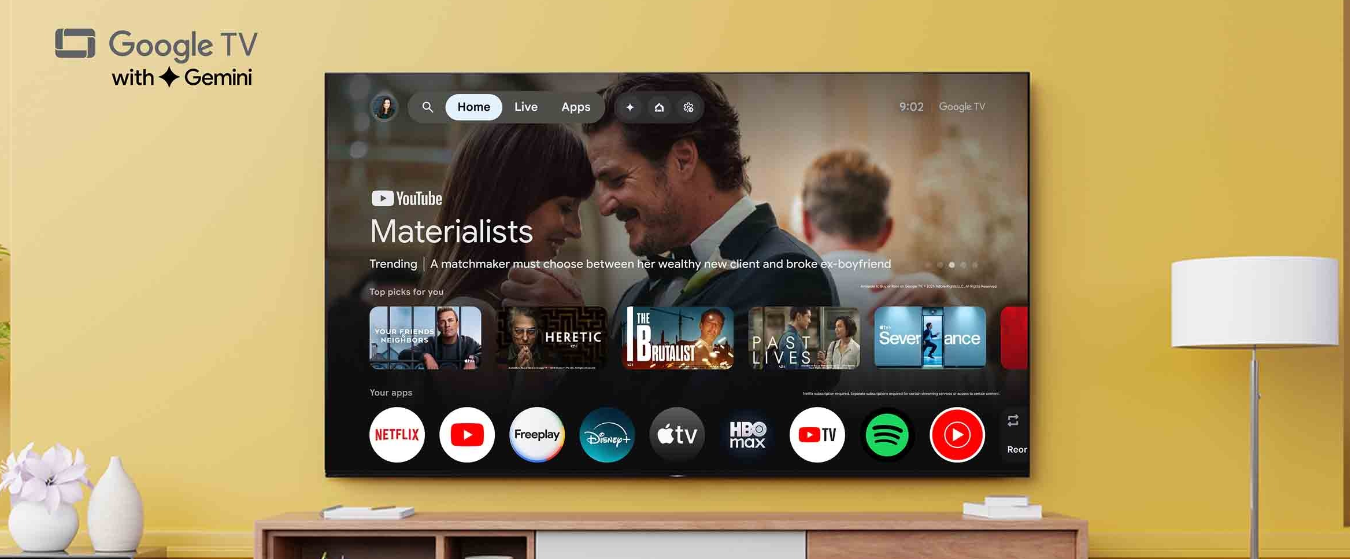 Smart — узнайте больше о Google TV с помощью Gemini