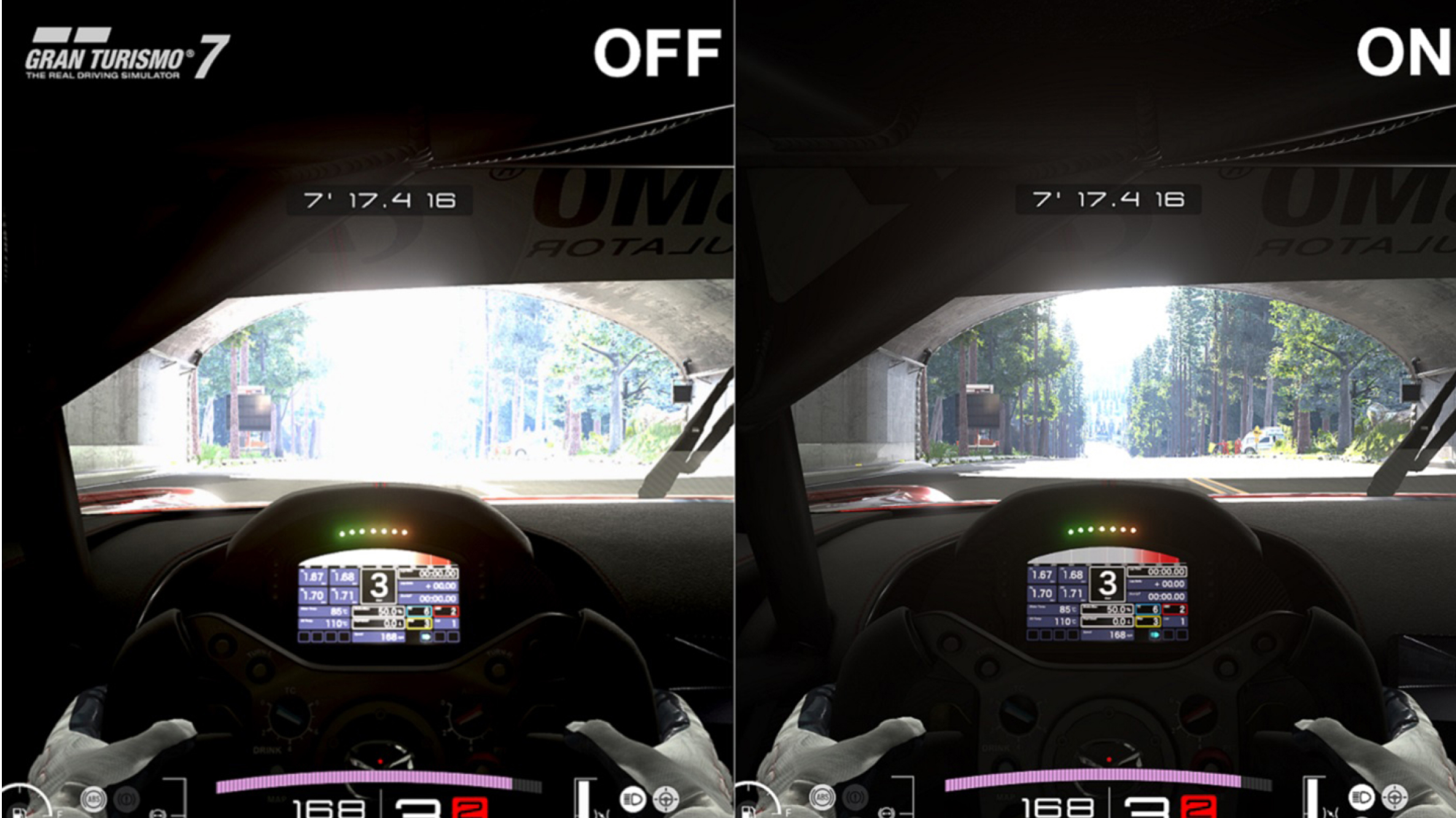  Автоматическое отображение тонов HDR.