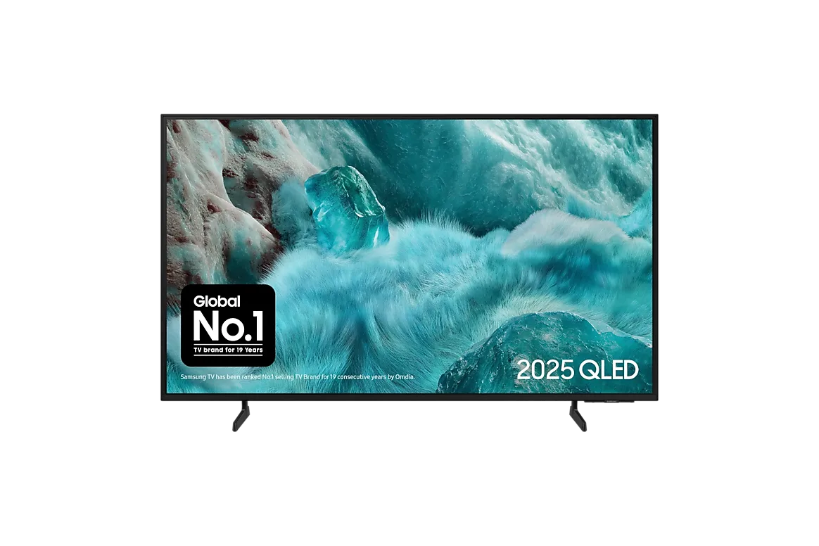 Телевизор Samsung QE55Q7F QLED 4K, вид спереди
