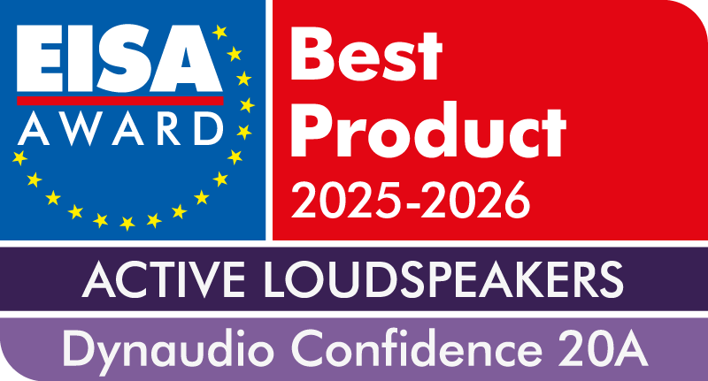 Логотип премии EISA &mdash; Dynaudio &mdash; Confidence 20A