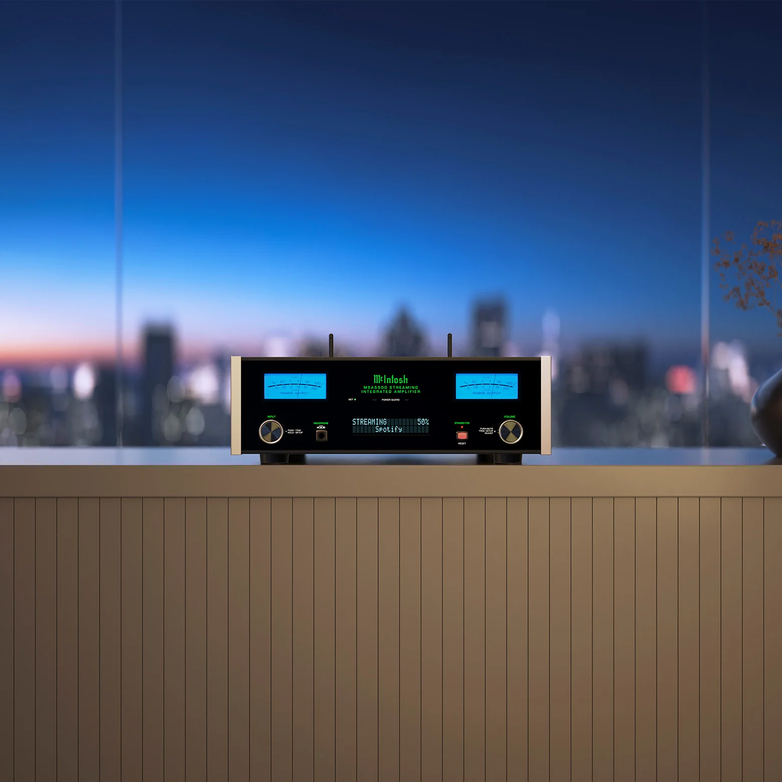 Интегрированный усилитель McIntosh MSA5500 для потоковой передачи