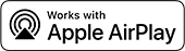 Работает с логотипом Apple AirPlay