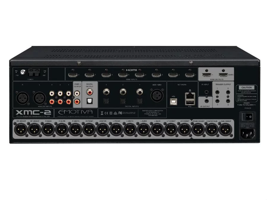 AV-процессор Emotiva XMC-2 + DIRAC