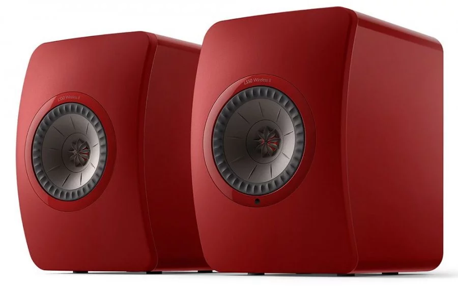 Активная HI-Fi акустика KEF LS50 Wireless II Crimson Red Special Edition
