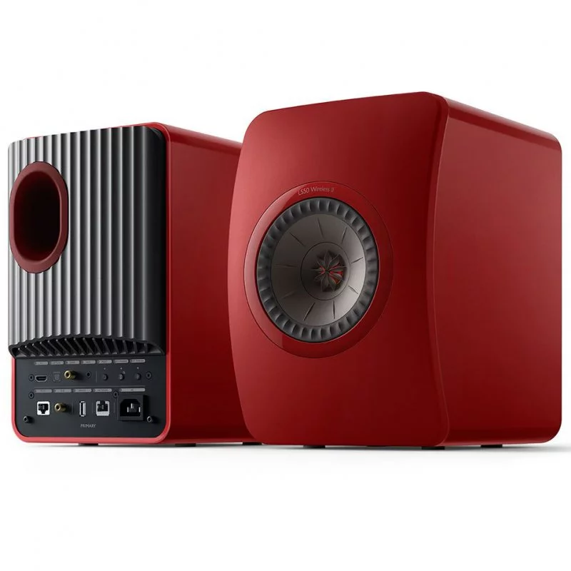 Активная HI-Fi акустика KEF LS50 Wireless II Crimson Red Special Edition