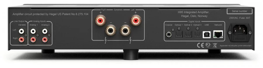 Интегральный усилитель Hegel H95 Black