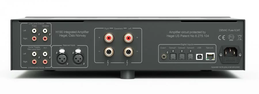 Стереоусилитель Hegel H190 White
