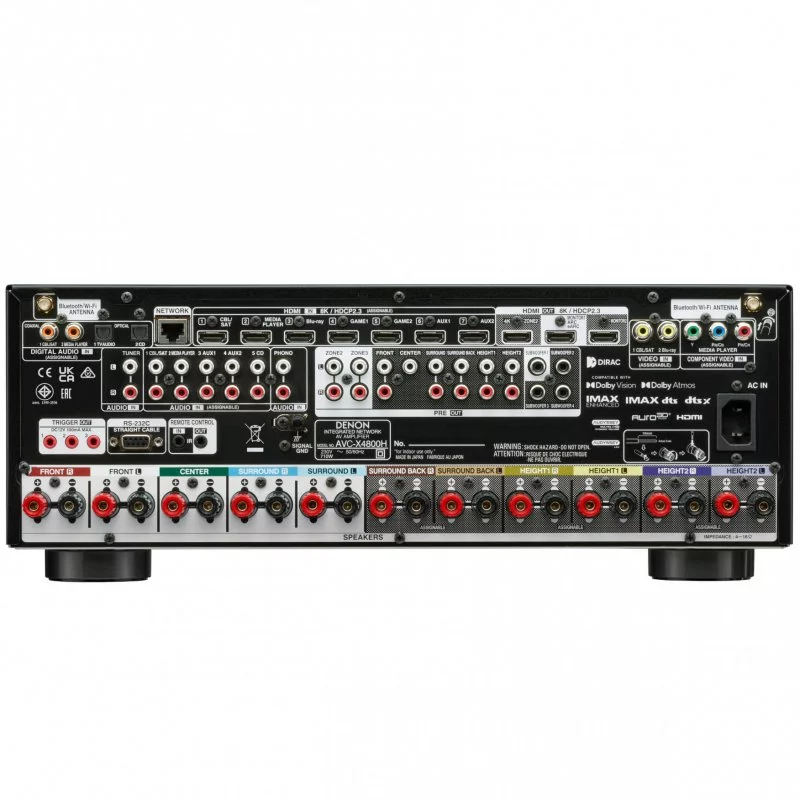 AV ресивер Denon AVC-X4800H Silver