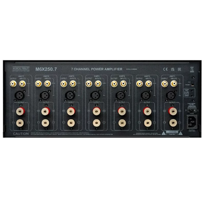 Усилитель мощности Musical Fidelity M6x 250.7 Silver