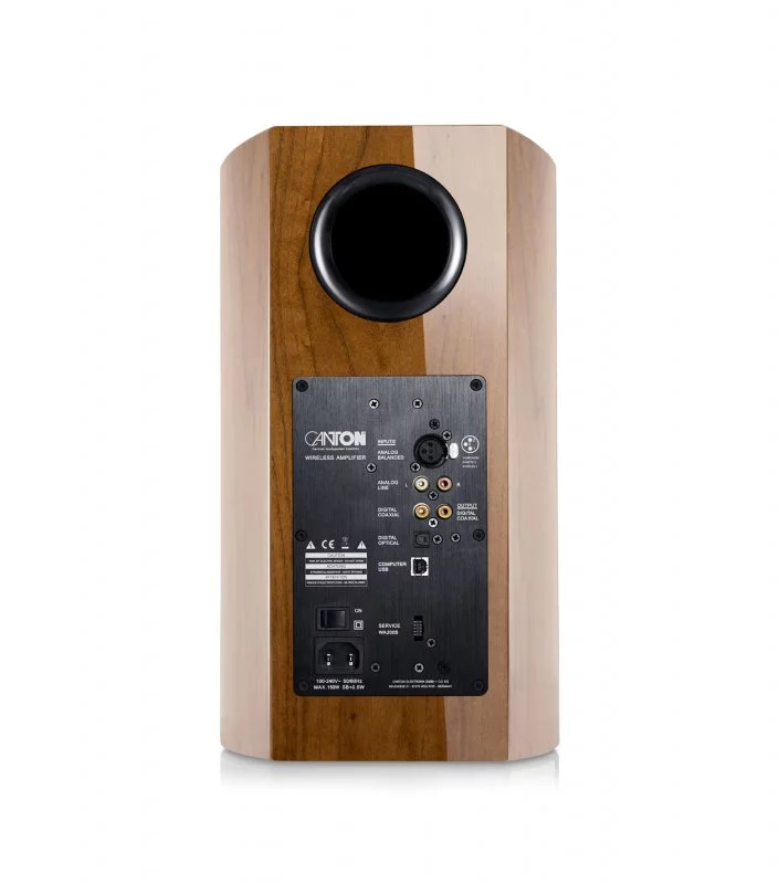 Полочная акустика Canton Smart Vento 3 S2 Walnut Light High Gloss