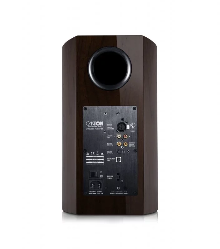 Полочная акустика Canton Smart Vento 3 S2 Walnut Dark High Gloss