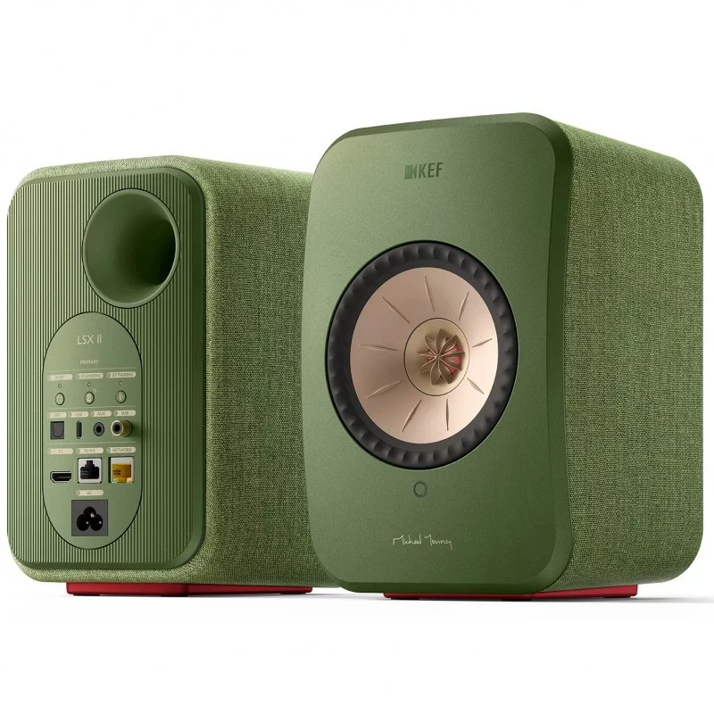 Активная HI-Fi акустика KEF LSX II Olive Green