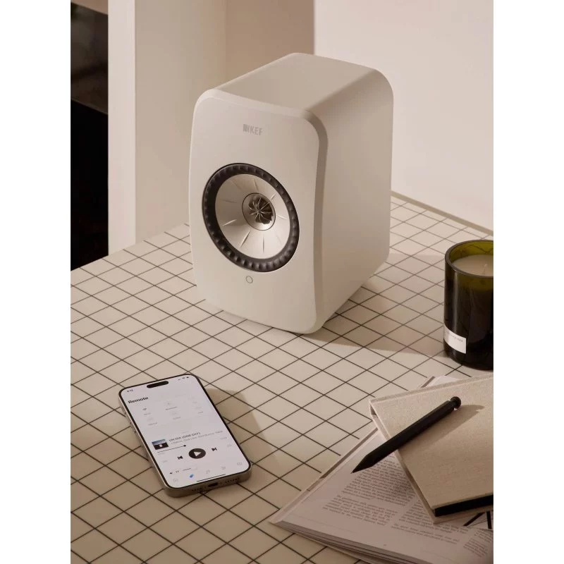 Активная HI-Fi акустика KEF LSX II LT Stone White