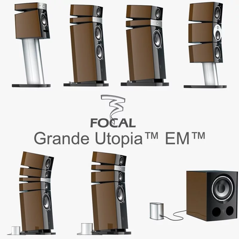 Напольная акустика Focal Grande Utopia EM EVO DARK WALNUT