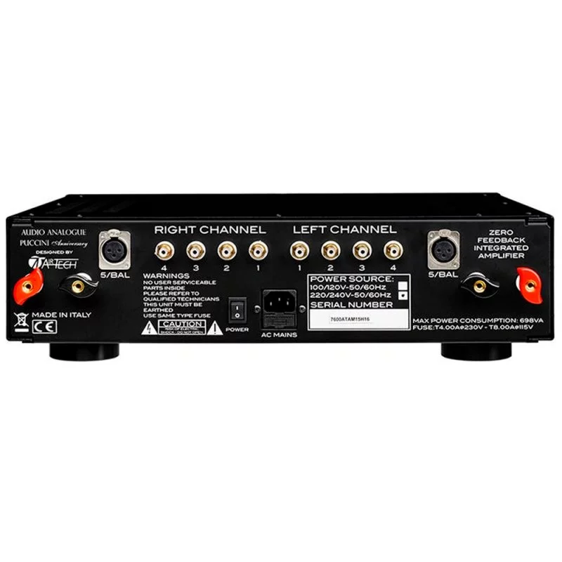 Интегральный усилитель Audio Analogue Puccini Anniversary Silver
