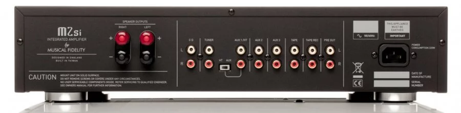 Стереоусилитель Musical Fidelity M2si black