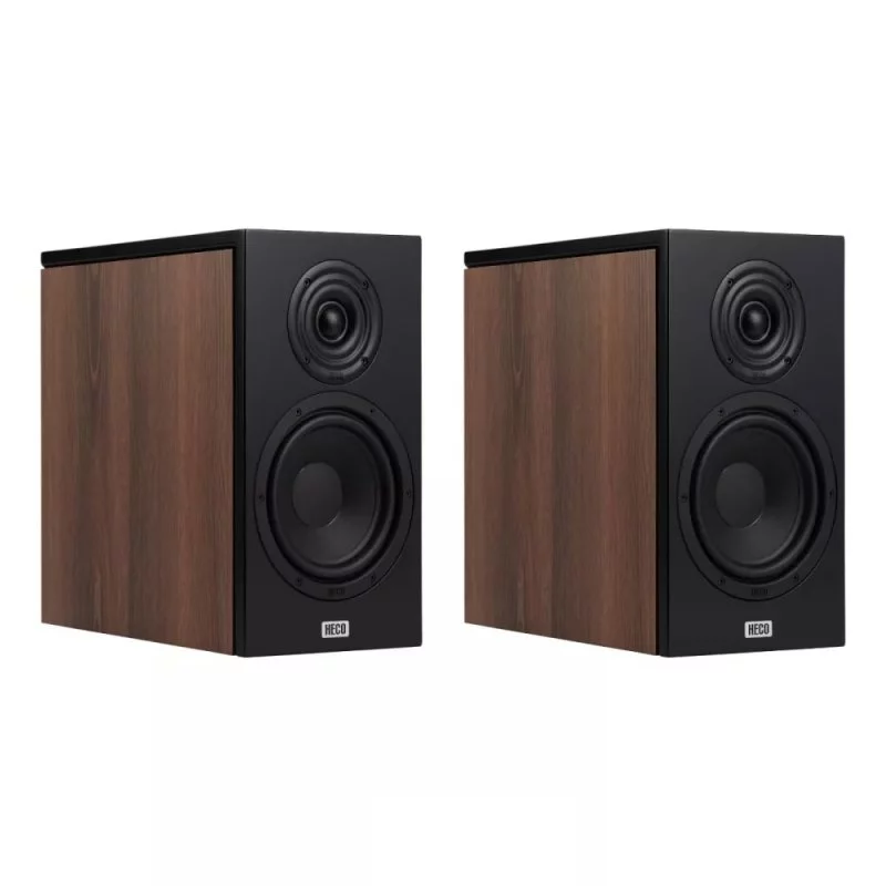 Полочная акустика Heco Aurora XT 300 Black / Walnut