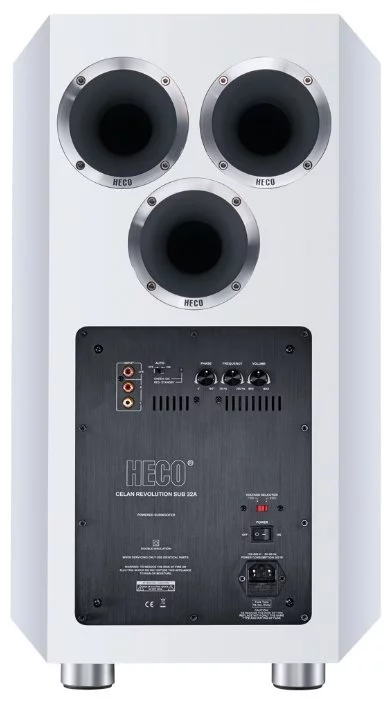 Сабвуфер Heco Celan Revolution Sub 32 A White Satin