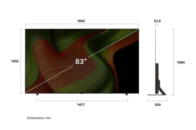 Телевизор LG OLED83B5RLA