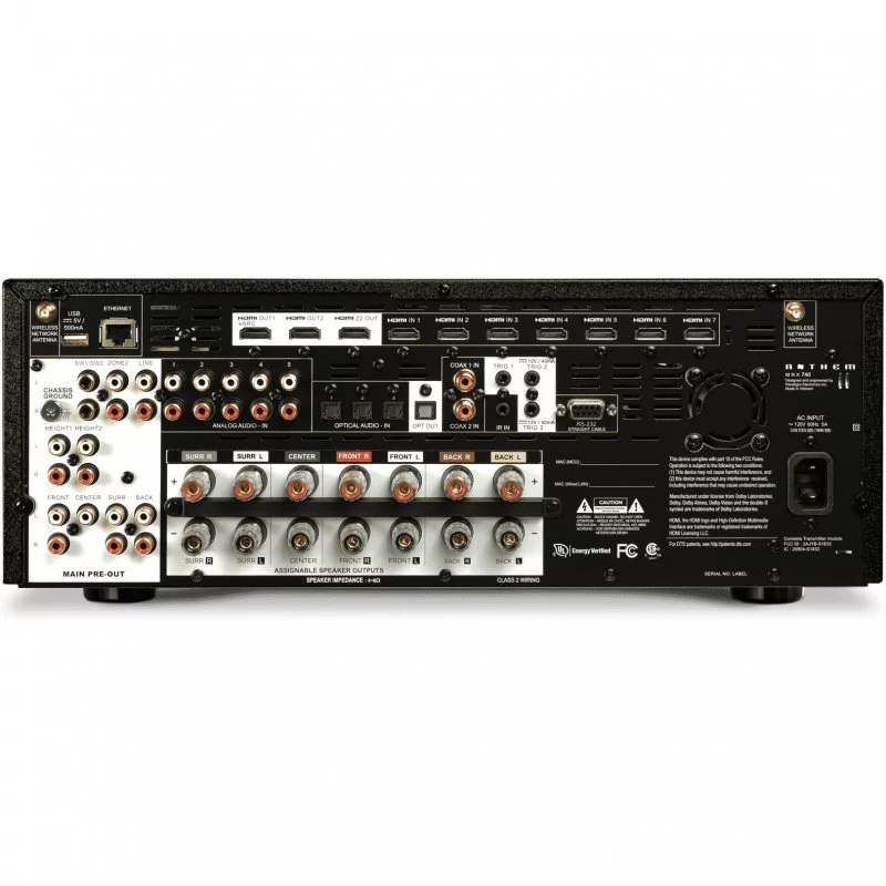 AV ресивер Anthem MRX 740 8K