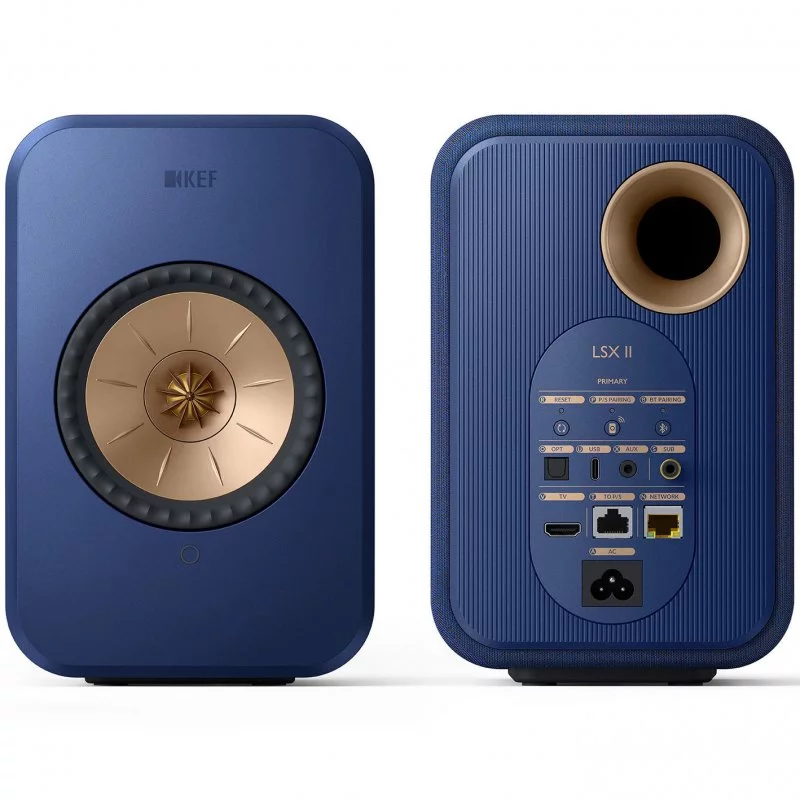 Активная HI-Fi акустика KEF LSX II Cobalt Blue