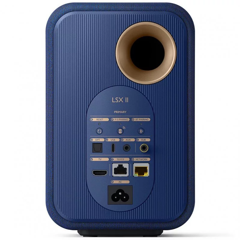 Активная HI-Fi акустика KEF LSX II Cobalt Blue