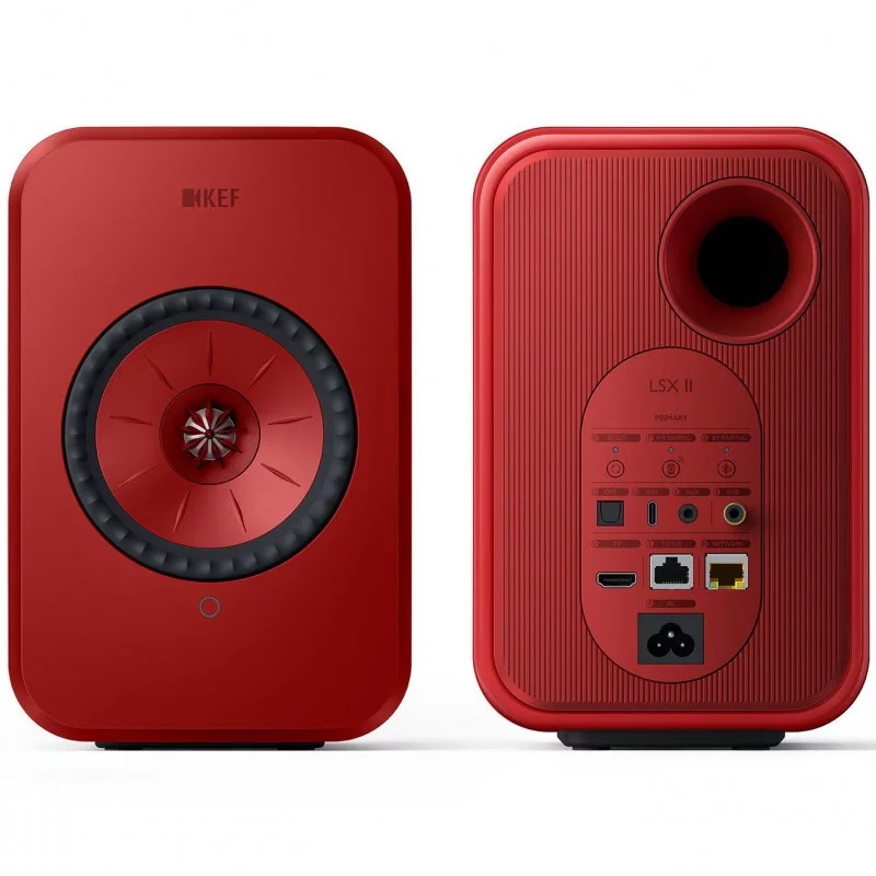 Активная HI-Fi акустика KEF LSX II Lava Red