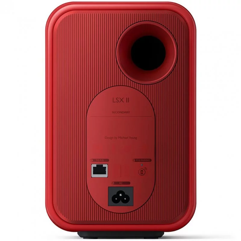 Активная HI-Fi акустика KEF LSX II Lava Red