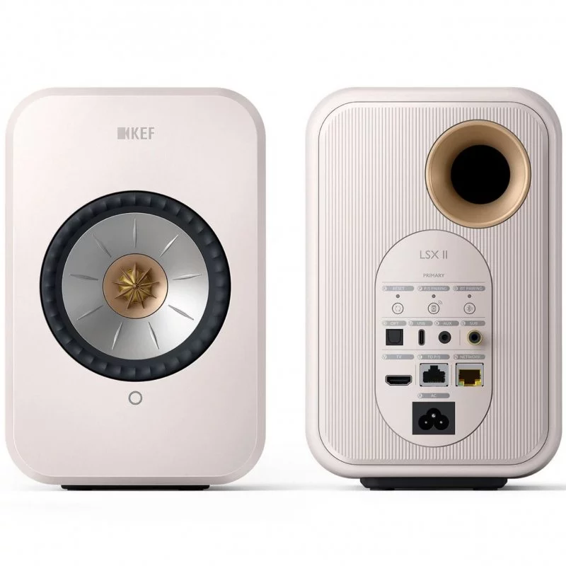 Активная HI-Fi акустика KEF LSX II Mineral White