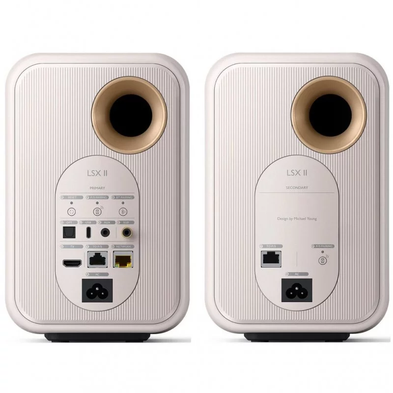 Активная HI-Fi акустика KEF LSX II Mineral White