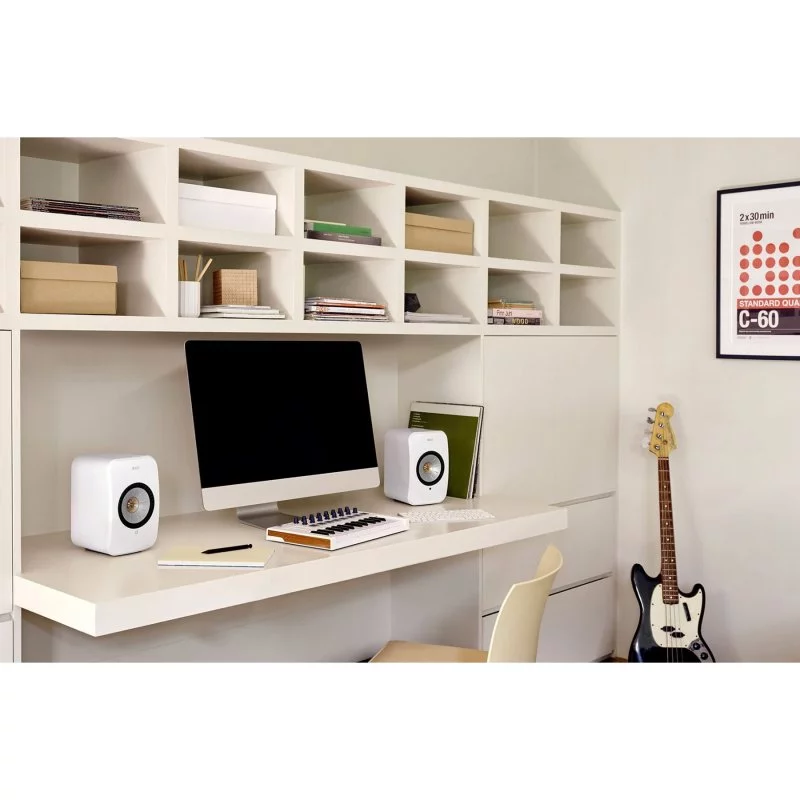 Активная HI-Fi акустика KEF LSX II Mineral White