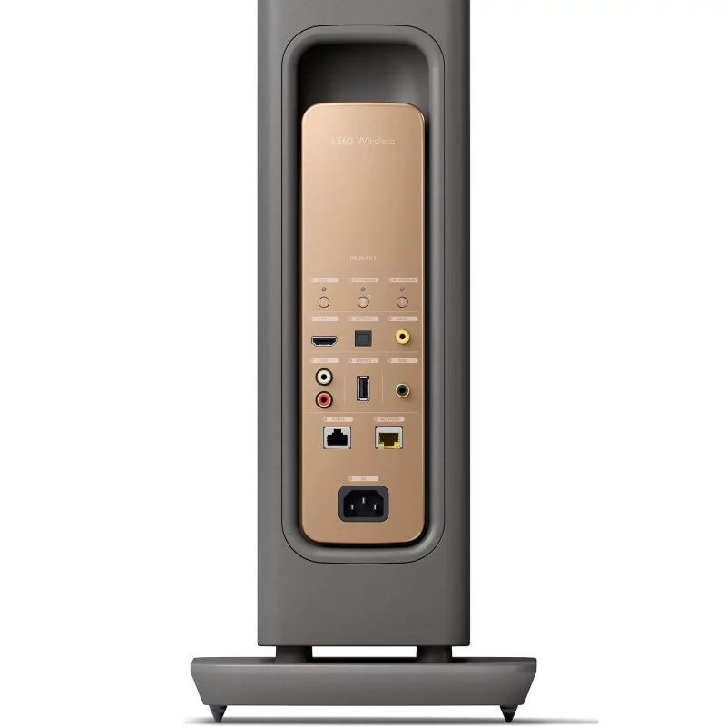Активная HI-Fi акустика KEF LS60 Wireless Titanium Grey