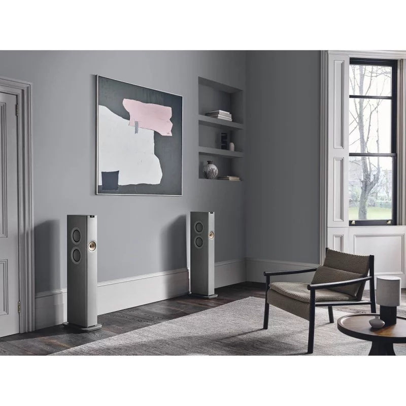 Активная HI-Fi акустика KEF LS60 Wireless Titanium Grey