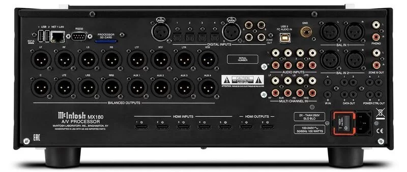 AV процессор McIntosh MX180