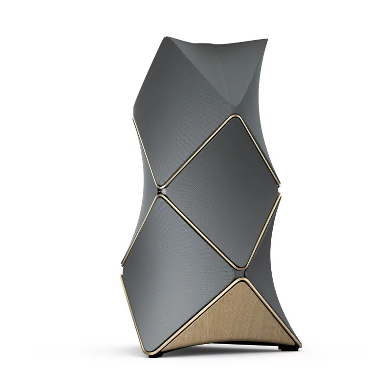 Напольная акустика Bang & Olufsen BeoLab 90 Light Oak, Forged Iron / Gold Tone