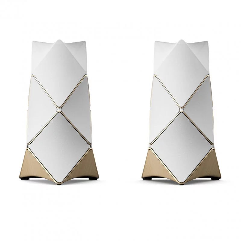 Напольная акустика Bang & Olufsen BeoLab 90 Light Oak, White / Gold Tone