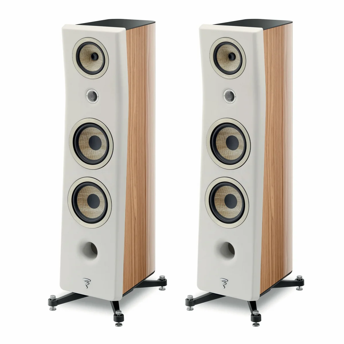 Напольная акустика Focal Kanta №3 High Gloss Walnut / Ivory Mat