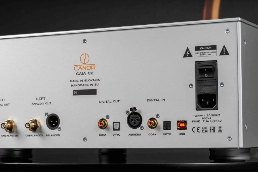 CD проигрыватель Canor Audio Gaia C2 Silver