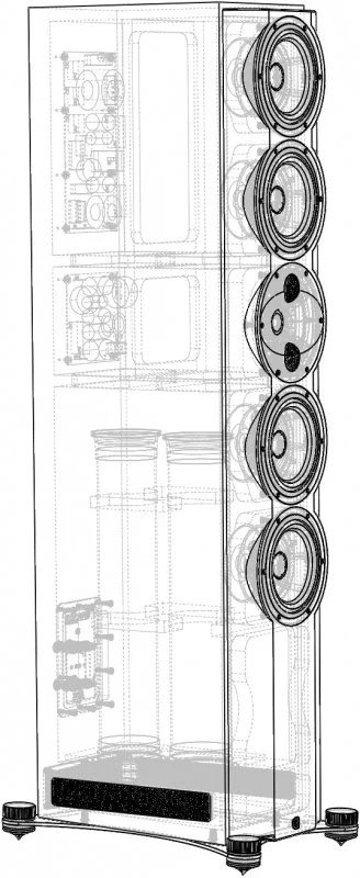 Напольная акустика Perlisten Audio S7t Cherry High Gloss