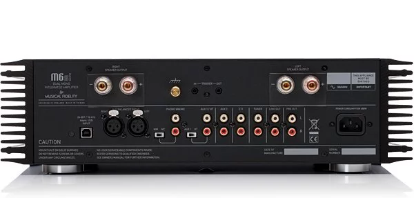 Интегральный усилитель Musical Fidelity M6si Stream Black