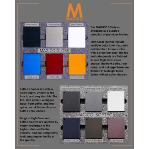 Напольная акустика Magico S7 MkII Softec Aubergine