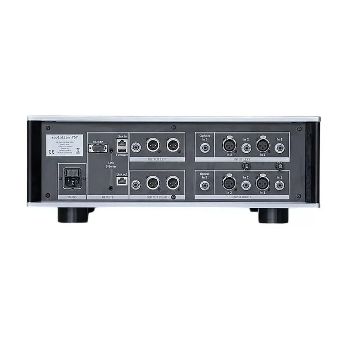 Предусилитель Soulution 757 Deemphasis-Preamplifier