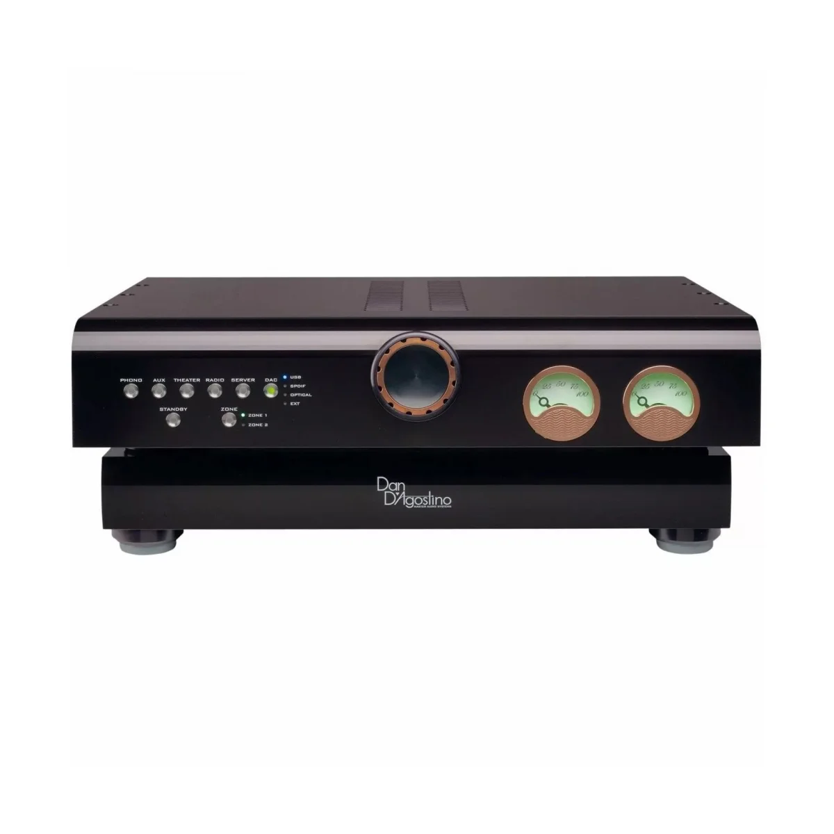 Предусилитель Dan D&rsquo;Agostino Progression Preamplifier DAC Black