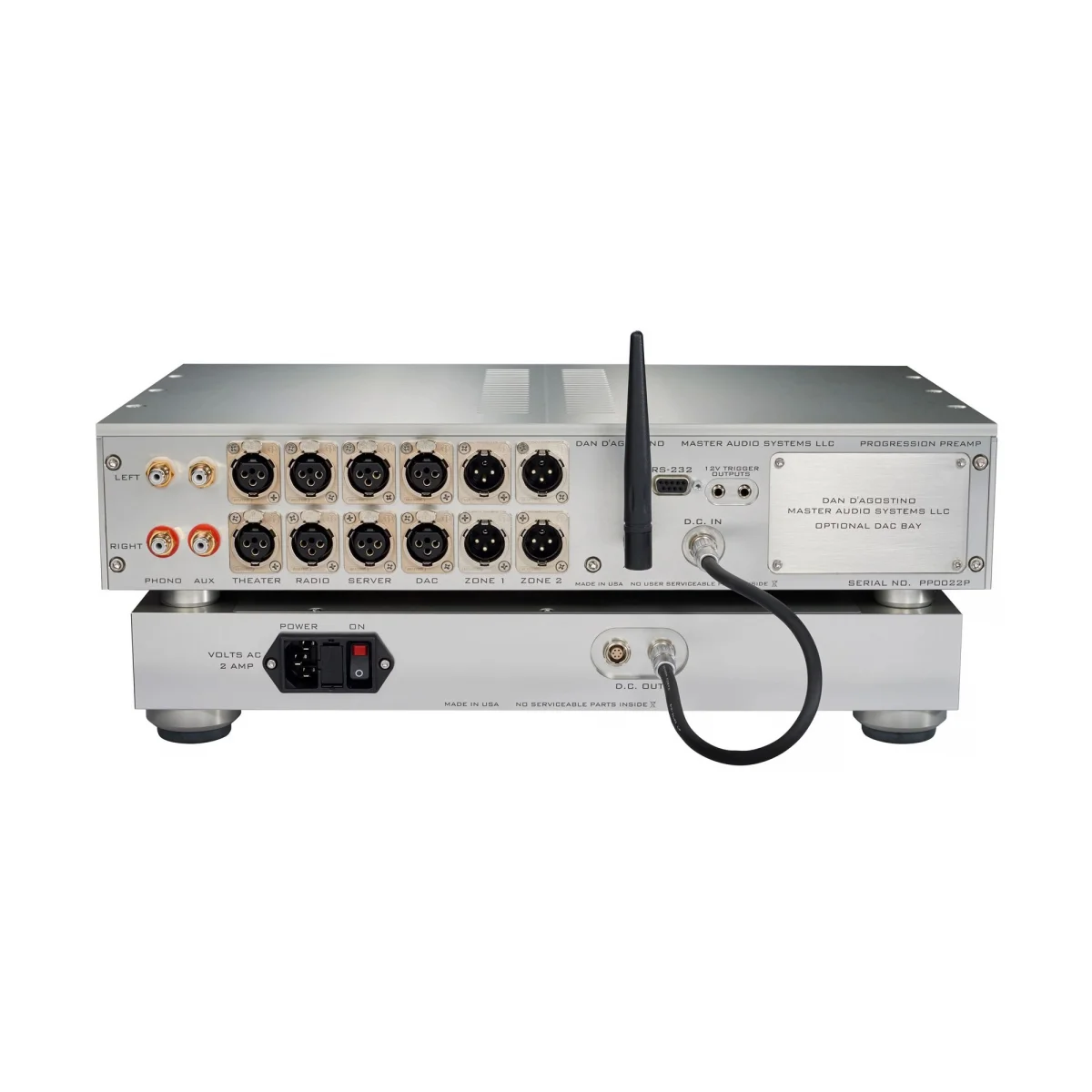 Предусилитель Dan D&rsquo;Agostino Progression Preamplifier Silver