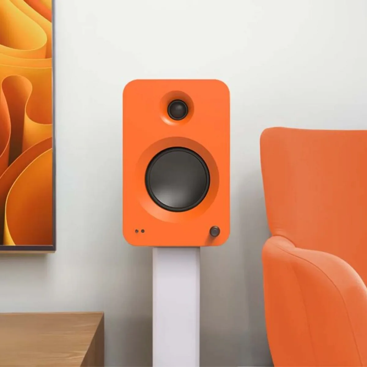 Активная HI-Fi акустика Kanto Ren Matte Orange